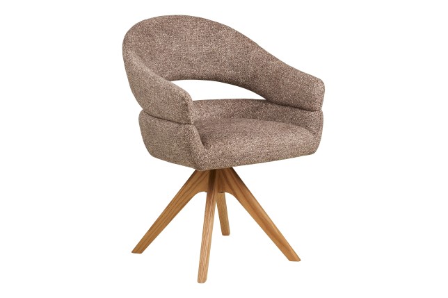 Chaise Pivotante en Chêne Naturel FSC® - Confort & Style | | Elsines