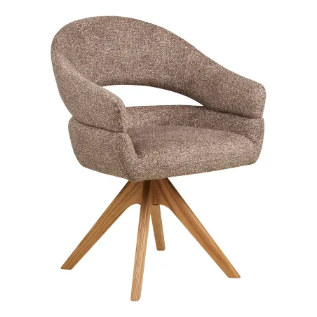 Chaise Pivotante en Chêne Naturel FSC® - Confort & Style | | Elsines