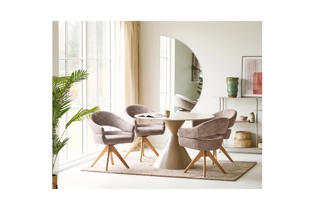 Miroir Demi-Lune Géant Paola 80x160 cm | Design Minimaliste | Elsines