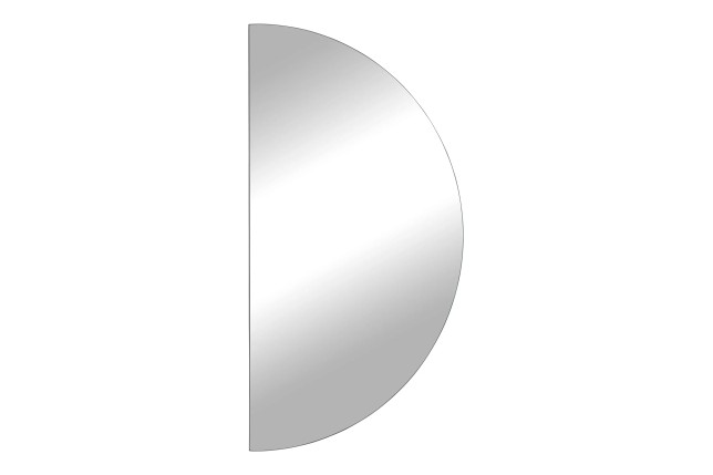 Miroir Demi-Lune Géant Paola 80x160 cm | Design Minimaliste | Elsines