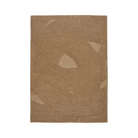 Tapis en Laine Marron 160x230 cm - Pune | Tufté à la Main | Elsines