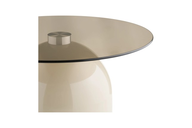 Table Basse en Verre Ronde Design Ø70 cm | Elsines