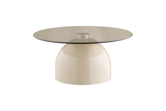 Table Basse en Verre Ronde Design Ø70 cm | Elsines