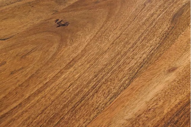 Bahut contemporain de couleur naturelle en bois massif à 3 portes et 2 tiroirs | Elsines