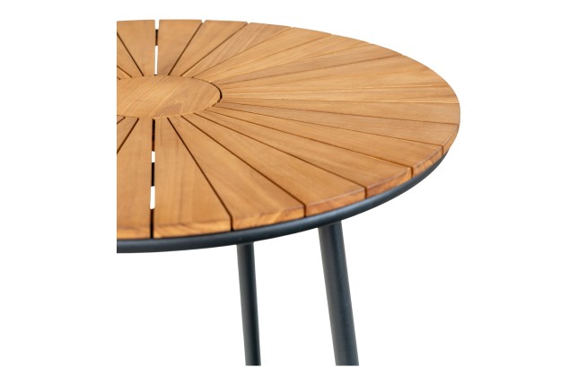 Salon de Jardin Cleveland Salerno – Table + 4 Chaises| Elsines