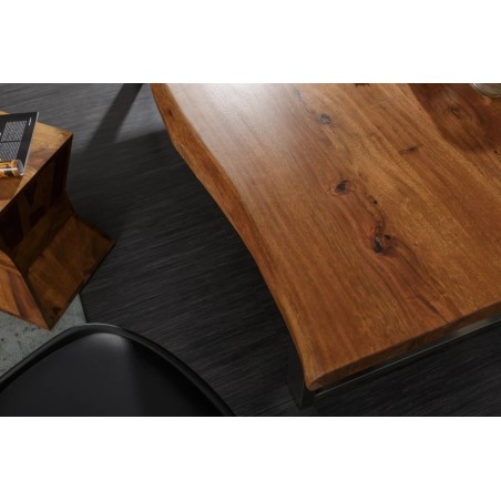 Table à manger Mammut 180cm acacia plateau 26mm