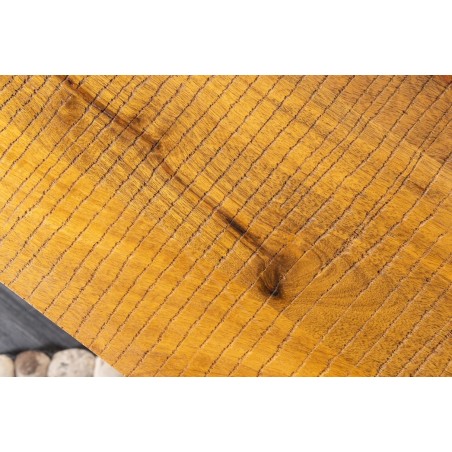 Bureau mousson en bois d'Acacia naturel 100 cm | Elsines