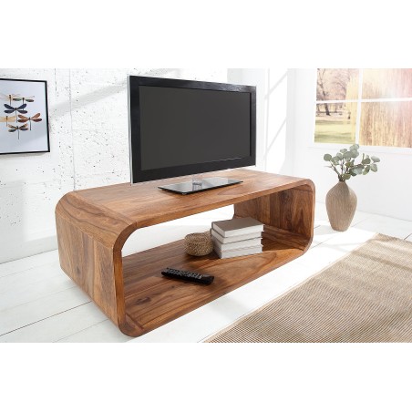 Table basse Meuble TV CUBUS 100cm Sheesham massif