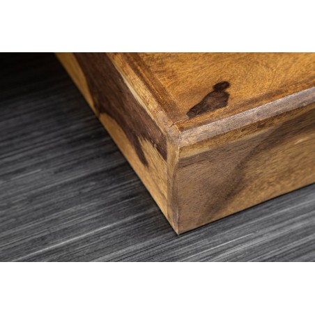 Bar cabinet MOSAICO 130cm sheesham massif naturel
