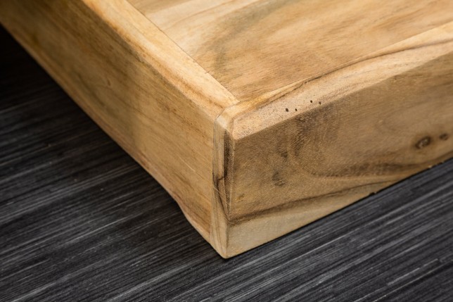 Bar Cabinet MOSAICO 130cm Acacia Massif Naturel