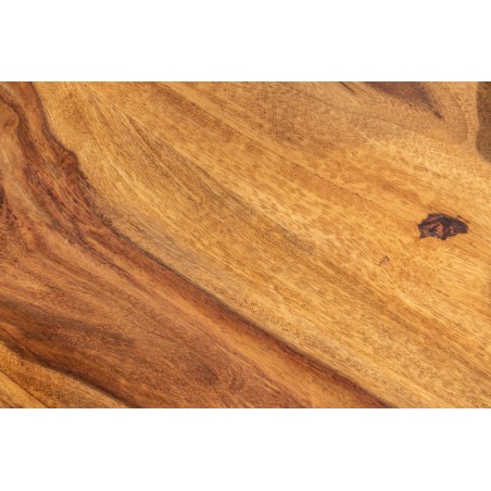 Table d'appoint SCORPION 45cm sheesham massif