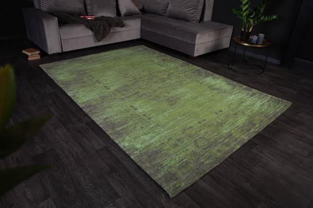 Tapis POP ART 240x160cm vert émeraude
