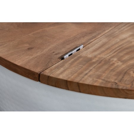 Table Basse Orient Storage Acacia Massif 60cm