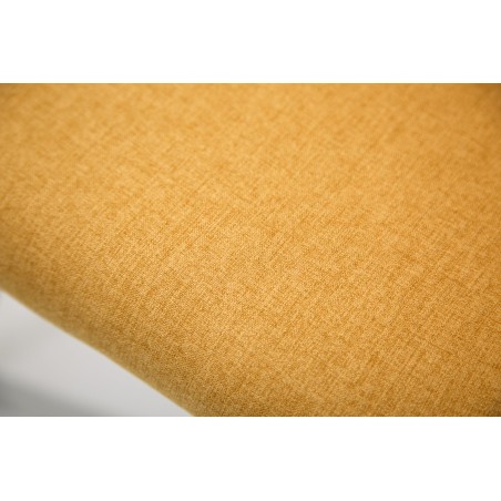 Chaise Scandinavia Masterpiece tissu jaune moutarde