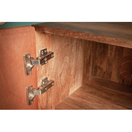 Highboard MARRAKECH 120cm manguier naturel - Buffet haut