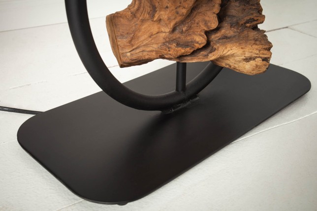 Lampadaire Bois Acacia Recyclé Design 147 cm | Elsines