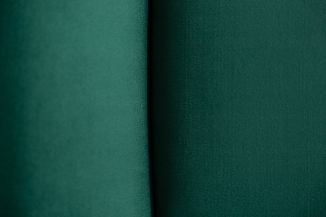 Banc SCARLETT 90cm velours vert émeraude