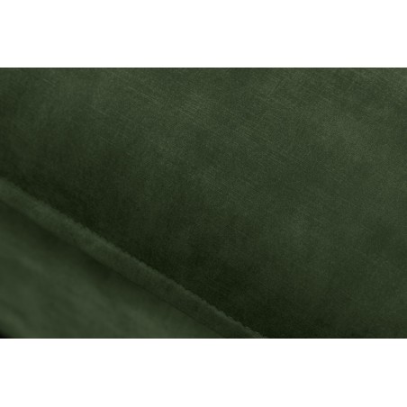 Tabouret HEAVEN 100cm velours vert foncé - housse amovible