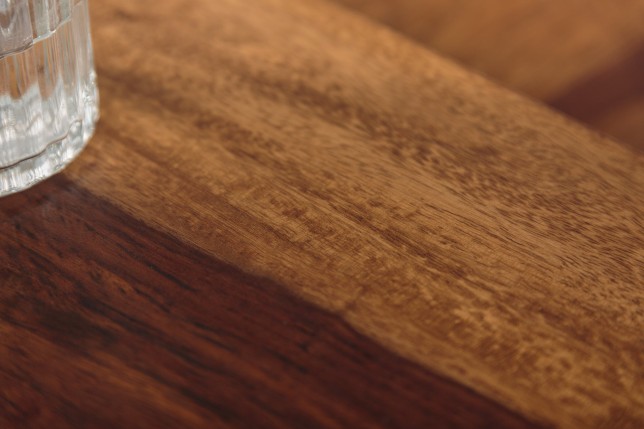 Set 2 Tables Basses ELEMENTS Sheesham Massif Naturel