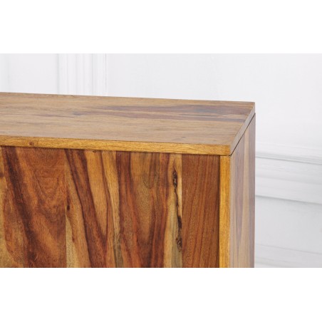Table d'appoint CUBUS 43cm sheesham massif