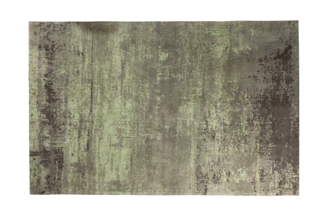 Tapis MODERN ART 240x160cm vert et beige - Coton