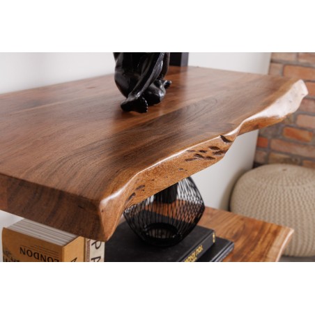 Étagère MAMMUT 180cm Acacia Massif & Métal Noir