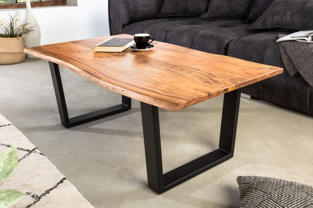 Table basse MAMMUT 120cm Acacia Massif Naturel