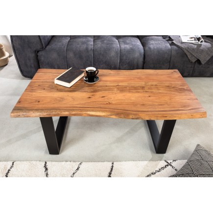 Table basse MAMMUT 120cm Acacia Massif Naturel 2