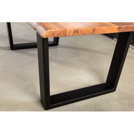 Table basse MAMMUT 120cm Acacia Massif Naturel