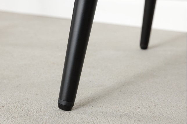 Tabouret de bar MILANO 75cm velours marron - Lot de 2