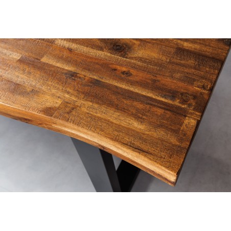 Table à manger GENESIS 160cm acacia massif brun