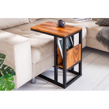Table ordinateur portable CONCIERGE sheesham massif 60cm