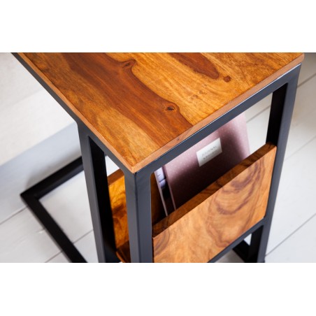 Table ordinateur portable CONCIERGE sheesham massif 60cm