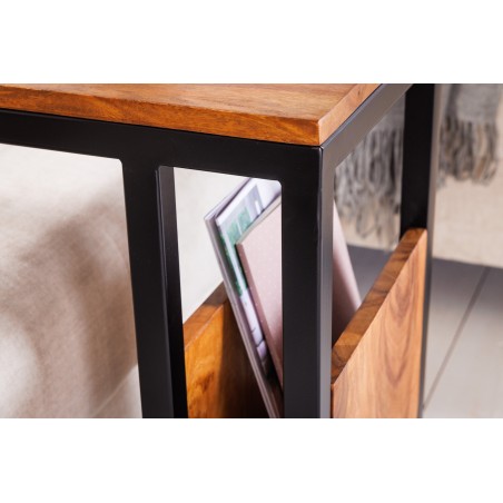 Table ordinateur portable CONCIERGE sheesham massif 60cm