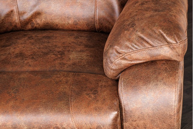 Fauteuil Cinéma HOLLYWOOD 2 Places Brun Antique