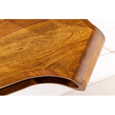 Table basse ORGANIC LIVING 100cm bois sheesham naturel