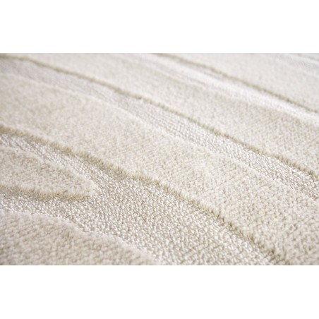 Tapis WAVE 170x240 cm Beige Crème - Déco Chic