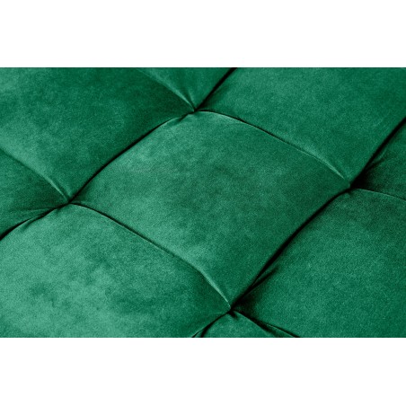 Tabouret COZY VELVET 80cm Velours Vert Émeraude