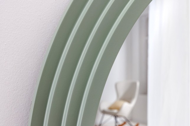 Miroir mural ART DECO 160cm vert sauge