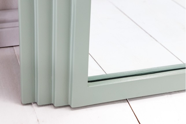 Miroir mural ART DECO 160cm vert sauge