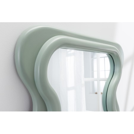 Miroir mural CURVY 160cm vert sauge design