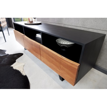 Meuble TV ORGANIC ARTWORK 140 cm Acacia Massif