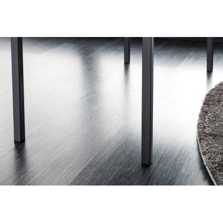 Banc BOUTIQUE 80cm corde verte et métal noir