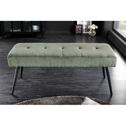 Banc BOUTIQUE 100cm cordage vert - Design & Confort 2