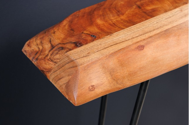 Console WILD 105cm Acacia Massif Plateau 38mm