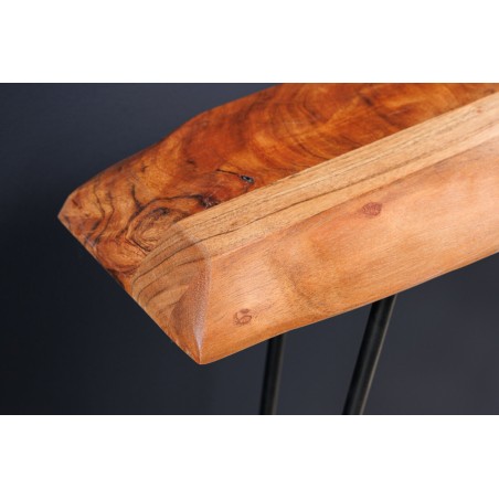 Console WILD 105cm Acacia Massif Plateau 38mm