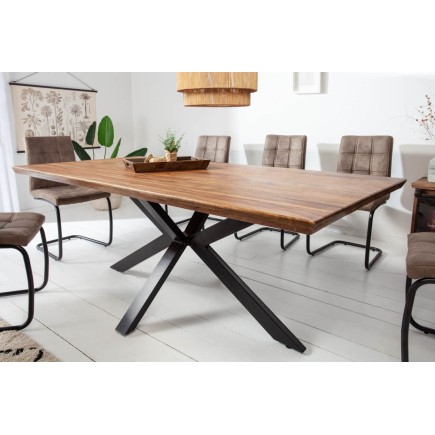 Table à manger GALAXIE SPACE 200cm sheesham massif