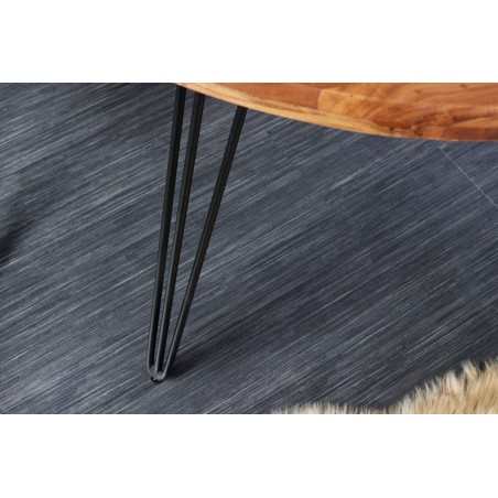 Table à manger SCORPION ronde acacia massif Ø120cm