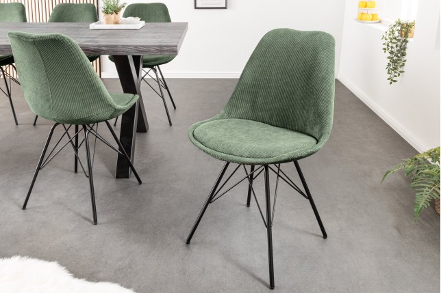 Chaise SCANDINAVIA MEISTERSTÜCK cordon vert