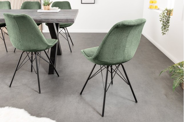 Chaise SCANDINAVIA MEISTERSTÜCK cordon vert